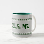 Zazzle Me Green Mok (Voorkant rechts)