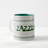 Zazzle Me Green Mok (Voorkant links)