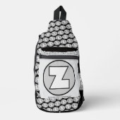 Zazzle merklogo sling bag (Voorkant)
