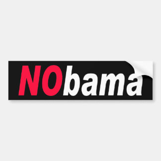 ZAZZLE NObama2 Bumpersticker