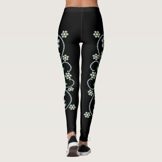 Zazzle opblazen leggings (Achterkant)