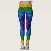 Zazzle opblazen leggings (Voorkant)