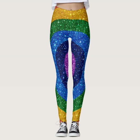 Zazzle opblazen leggings (Voorkant)