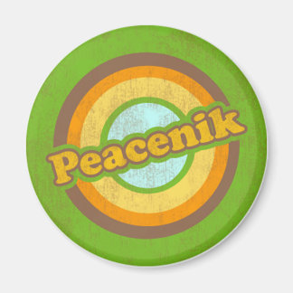 Zazzle_Peacenik_Button kopiëren Magneet