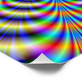 Zazzle Perfect Poster Psychedelic Ringed Pulse (Hoek)