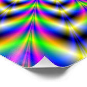 Zazzle Perfect Poster Psychedelic Star (Hoek)