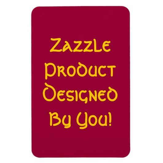 Zazzle product ontworpen door u! magneet (Verticaal)