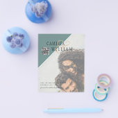 Zazzle profiel huwelijkscollecties QR scannen code Flyer (Enkel)
