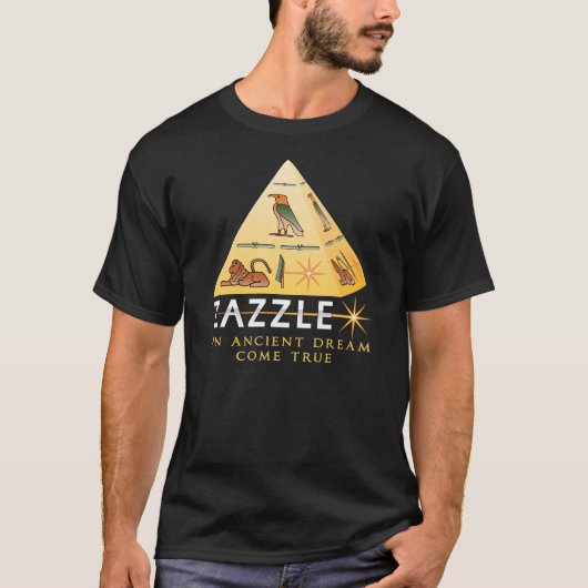 Zazzle Pyramid T-shirt (Voorkant)