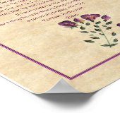 zazzle Serenety Prayer Poster (Hoek)