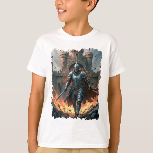 ZAZZLE: Shop Warrior T-Shirt Design Online (Voorkant)