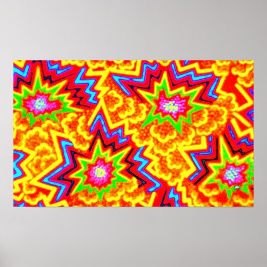 ZAZZLE STARS Poster (Voorkant)