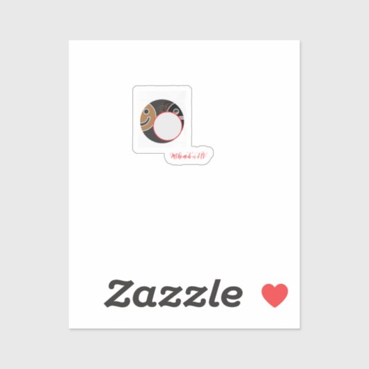 Zazzle stickers & labels Mnatv (Vel)