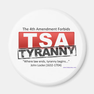 Zazzle TSA Tyranny Afbeelding Magneet