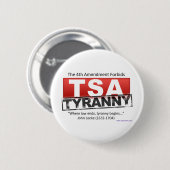 Zazzle TSA Tyranny Afbeelding Ronde Button 5,7 Cm (Voorkant /achterkant)
