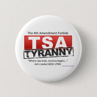 Zazzle TSA Tyranny Afbeelding Ronde Button 5,7 Cm