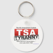 Zazzle TSA Tyranny Afbeelding Sleutelhanger (Voorkant)
