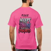 Zazzle USA – Unisex Comfort with a Stylish Edge T-shirt (Achterkant)