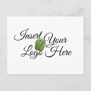 Zazzle Uw Logo hier Briefkaart