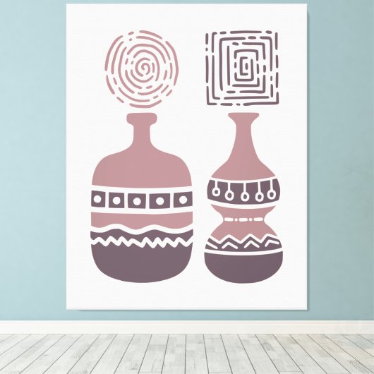 Zazzle vingerverf canvas afdruk (Insitu (Houten vloer))