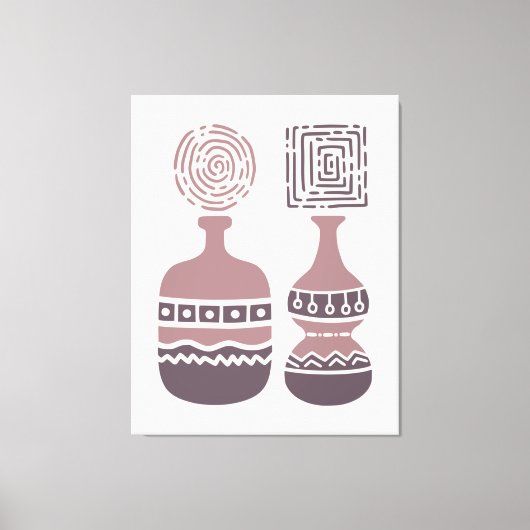 Zazzle vingerverf canvas afdruk (Voorkant)