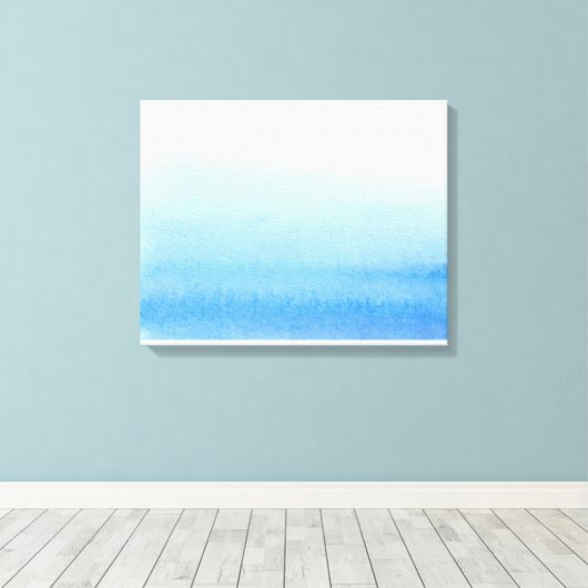 Zazzle Wall Decals Canvas Afdruk (Insitu (Houten vloer))