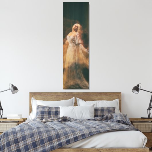Zazzle Wall Decals vrouwen schilderen Canvas Afdruk (Insitu (Slaapkamer))