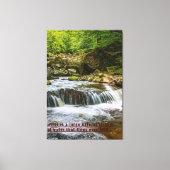 Zazzle waterschilderverf canvas afdruk (Voorkant)