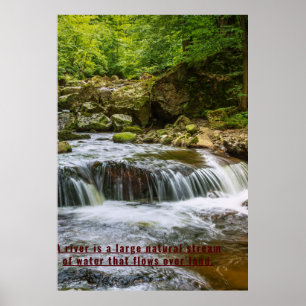 Zazzle waterschilderverf poster