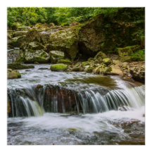 Zazzle waterverf, natuurlijk poster