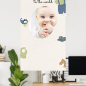 Zazzle welkom in de prints van de wereld van de po (Thuiskantoor)