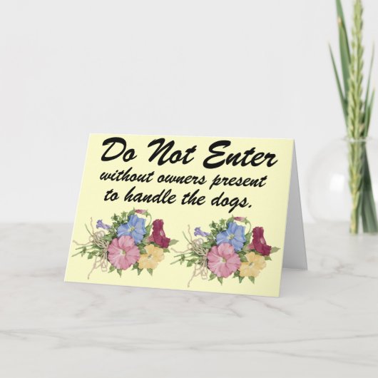 zazzle winkelposter privé bedankkaart (Voorkant)