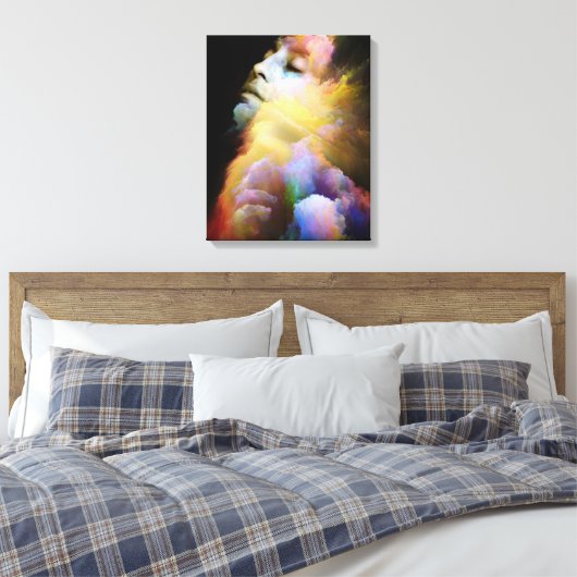 Zazzle Woman canvas (Insitu (Slaapkamer))