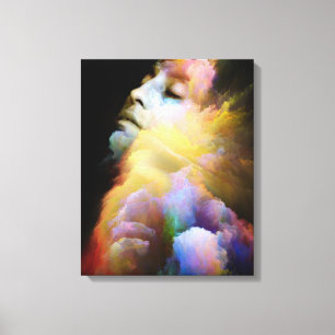 Zazzle Woman canvas Afdruk