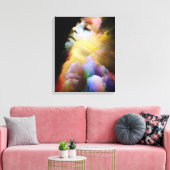 Zazzle Woman canvas Afdruk (Insitu (Woonkamer))