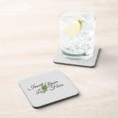 Zazzle Your Logo Beverage Coaster Bier Onderzetter (Rechterzijde)
