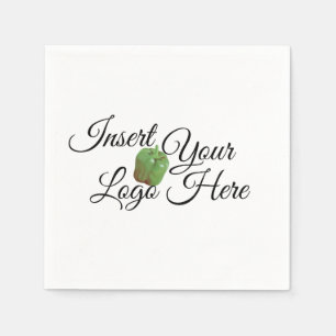 Zazzle Your Logo Napkins Servet