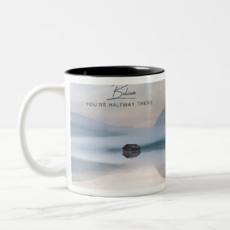 Zazzle zee & Sky Tweekleurige Koffiemok