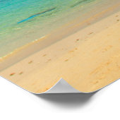 Zazzle zomer geniet van het canvas afdrukken poster (Hoek)