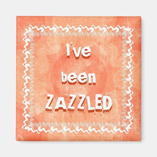Zazzled Magneet (Voorkant)