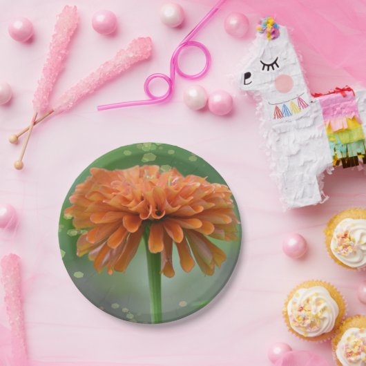 Zazzled Zinnia Paper Bord (Feest)