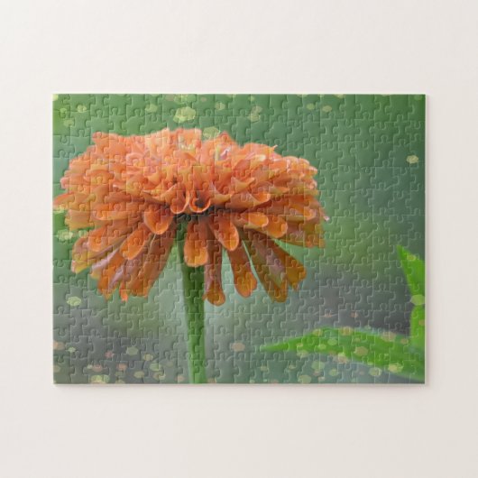 Zazzled Zinnia Puzzle Legpuzzel (Horizontaal)