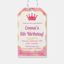 Zazzlemade Royal Kids Verjaardag Uitnodiging Kaart