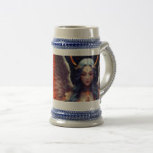 Zazzle's Custom Beer Steins: een persoonlijke Revi Bierpul (Voorkant rechts)