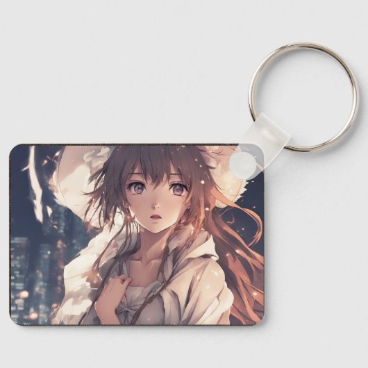 Zazzle's Trendy unieke Acryl Sleutelhanger Design (Voorkant)