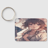 Zazzle's Trendy unieke Acryl Sleutelhanger Design (Achterkant)