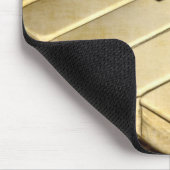 ZazzleTops Award! Piano Keys Mousepad Muismat (Hoek)