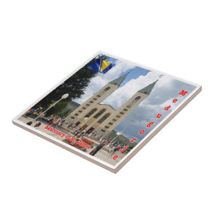 zBA006 SANCTUARY MEDJUGORJE Bosnia and Herzegovina Tegeltje