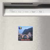 zBA009 MOSTAR STARI MOST Bosnië en Herzegovina, Magneet (Insitu (Vaatwasser))