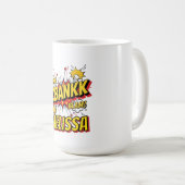 Zbank Comic Koffiemok (Voorkant rechts)